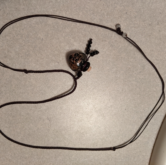 Glass Heart Bottle Necklace - Picture 3 of 6